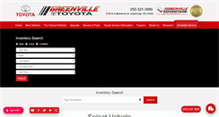 Desktop Screenshot of greenvilletoyota.com